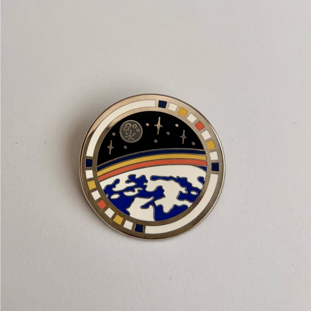 Colorful Planetary Brooch